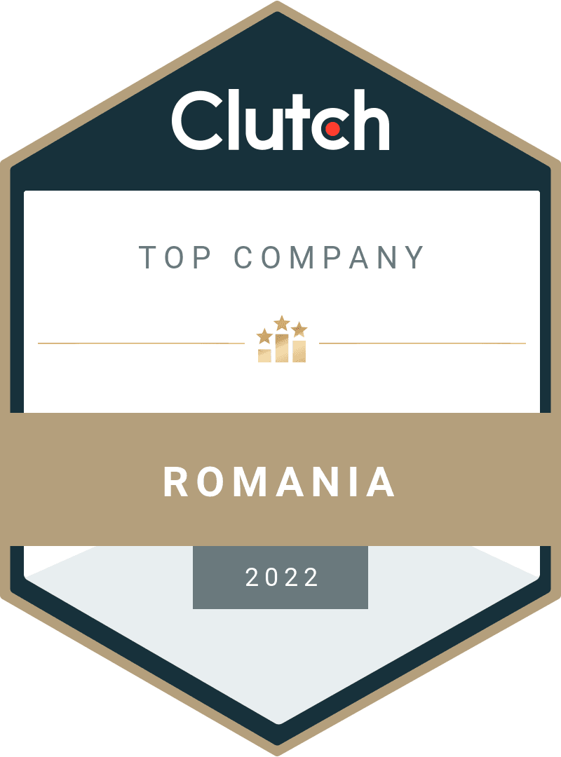 Badge - Top Clutch Companies Romania 2022