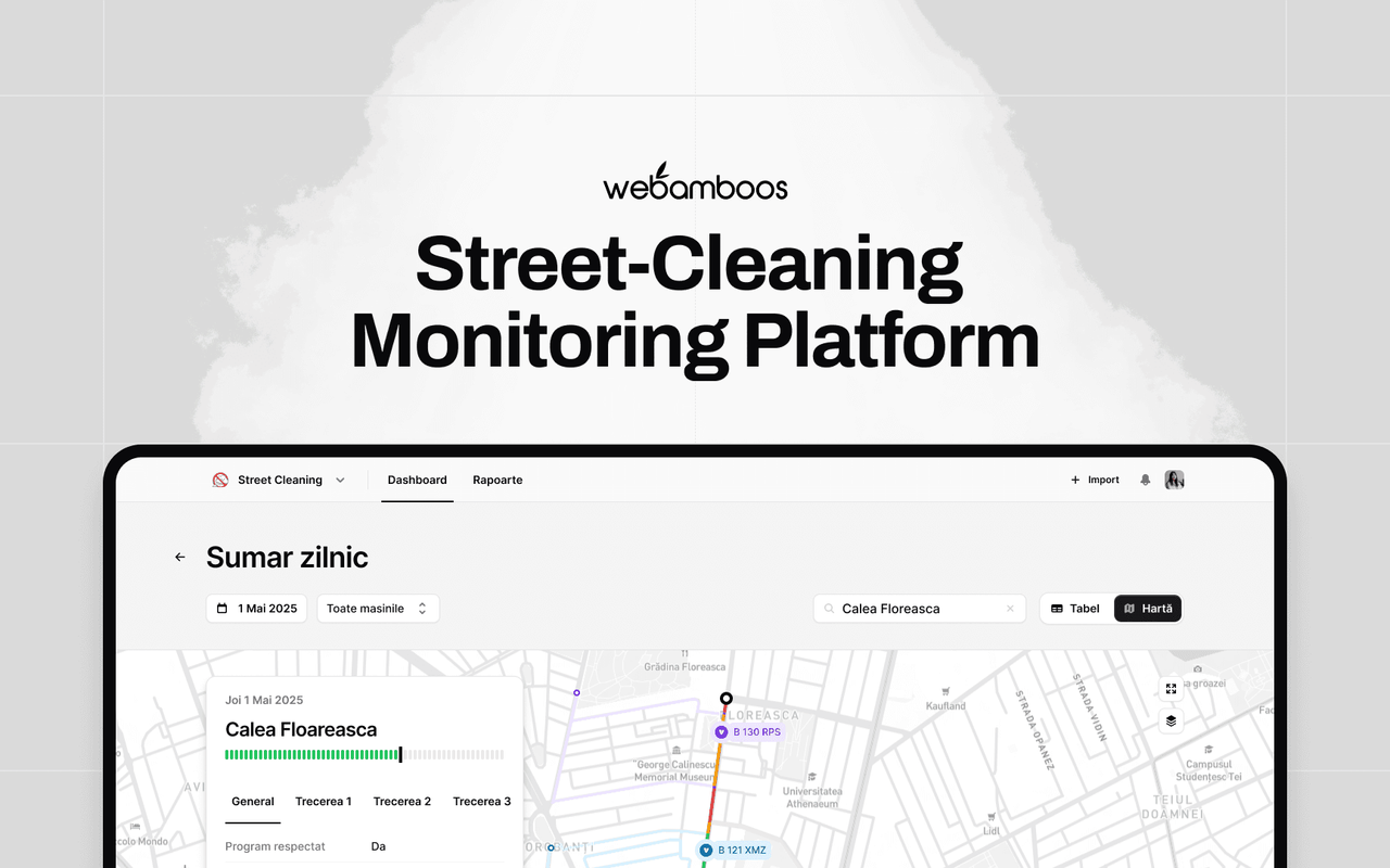 Street-Cleaning Monitoring Platform