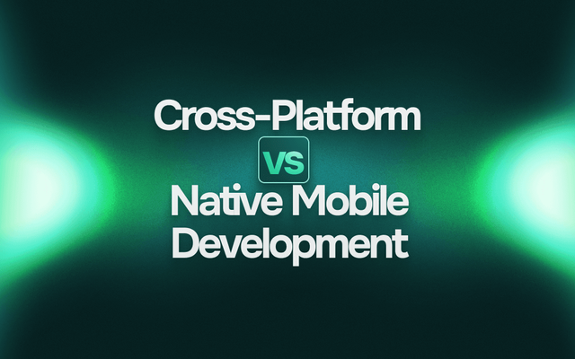 Blog Cover - Logistics - Cross-Platform vs  Native Mobile Development  - Dark.png