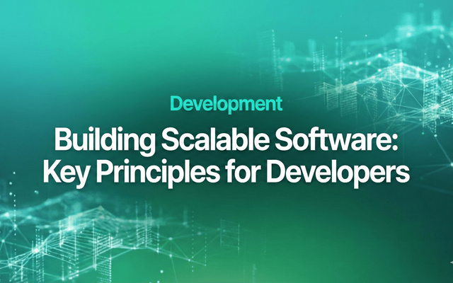 Building Scalable Software - Webamboos