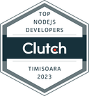 Tip NodeJS Developers Timisoara 2023 badge