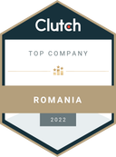 Top Clutch Companies Romania 2022 badge