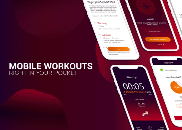 Personal Fitness App Development - Case Study cover image