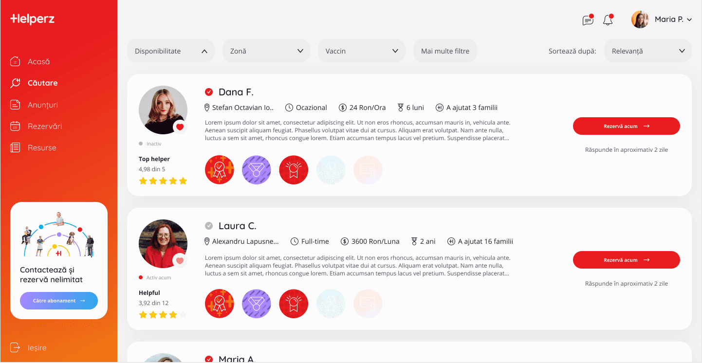 Family Care Marketplace Software Development - Case Study inline image