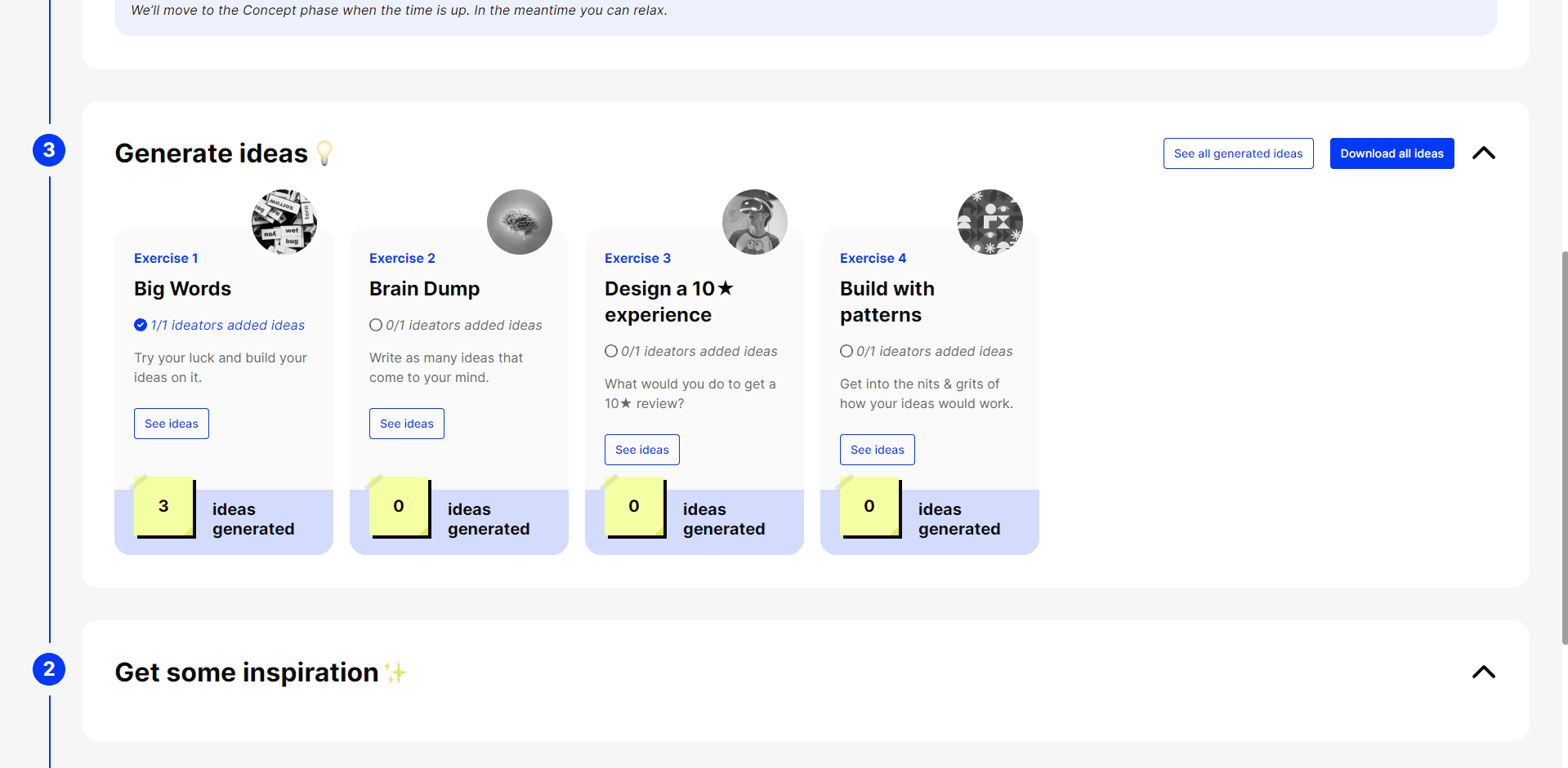 Innovative Ideation Web App as a seamless corporate software solution inline image