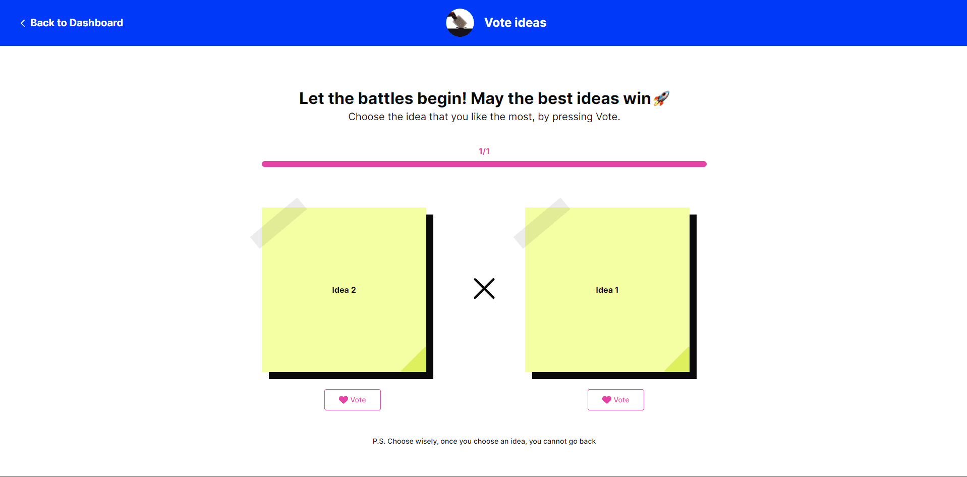 Innovative Ideation Web App as a seamless corporate software solution inline image